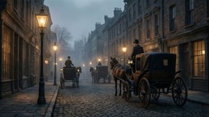 Victorian Street Dusk