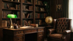 Victorian Study Retreat