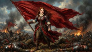 Victorious Crimson Standard