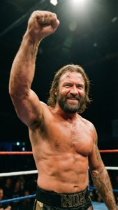 Victory Fist Raised