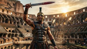 Victory in the Colosseum