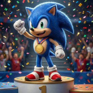 Victory Sonic Medal