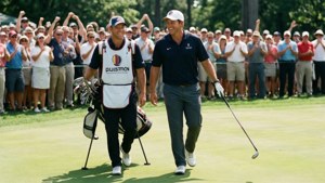 Victory Walk with Caddie