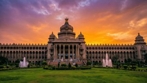 Vidhana Soudha Sunset