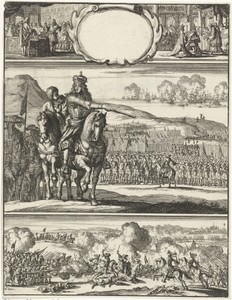 Vier scènes uit het leven van Willem III