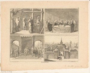 Vier voorstellingen over het ontstaan van staten