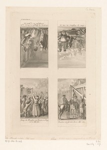 Vier voorstellingen uit de Nederlandse oorlogsgeschiedenis