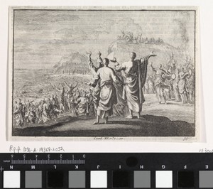 Viering van de ondergang van het Egyptische leger