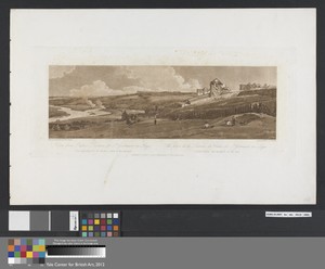 View from Palace Terrace, at St. Germain en Laye; The Aqueduct of Marli, seen in the Distance
