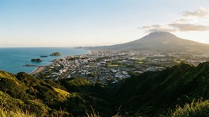 View from Paritutu Rock