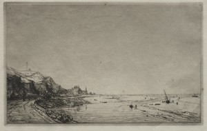 View from Port du Dives (Calvados)