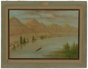 View in the "Grand Detour," Upper Missouri