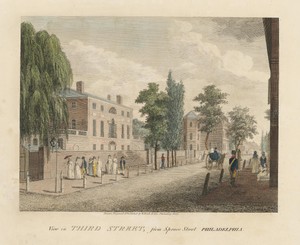 View in Third Street from Spruce