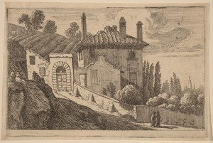 View of an Italian Villa