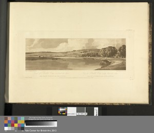 View of Belle Vue and Pont de Seve taken from the Terrace near Pont de St. Cloud