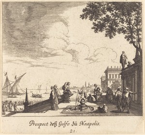 View of Gulf of Naples