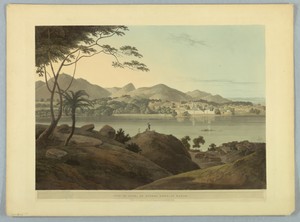 View of Gyah, An Hindoo Town, In Bahar, from "Oriental Scenery: Twenty Four Views in Hindoostan"