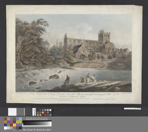 View of Jedburgh Abbey