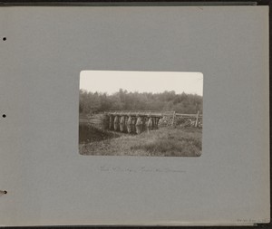 [View of Lee's Bridge from Meadows]