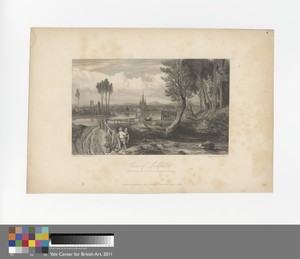 View of Lichfield, The Birth Place of Dr. Samuel Johnson