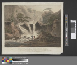 View of O'Sullivans Waterfall, Lake of Killarney, Ireland