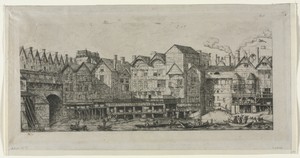 View of Part of the City of Paris Toward the Close of the 17th Century