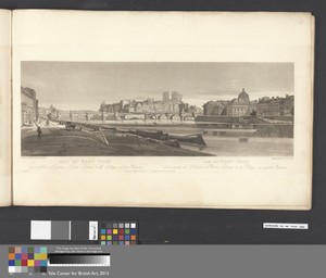 View of Pont Neuf, part of the Louvre and the College of Four Nations