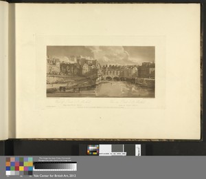 View of Pont St. Michel, taken from Pont Neuf