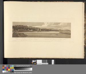View of St. Cloud and Mount Calvary taken from Pont de Seve