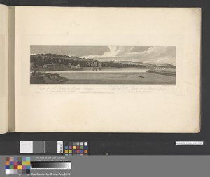 View of St. Cloud and Mount Cavalary taken from Pont de Seve