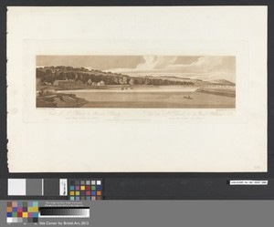View of St. Cloud and Mt. Calvary taken from Pont de Seve