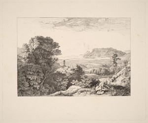View of the Castle of Olevano