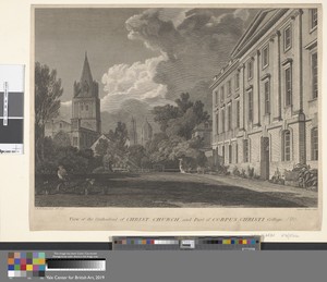 View of the Cathedral of Christ Church, and Part of Corpus Christi College