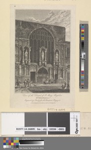 View of the Chapel of St. Magdelen, Guildhall