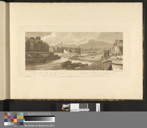 View of the City with the Louvre &c. taken from Pont Marie