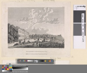 View of the Encampment in the Museum Gardens, August 1780