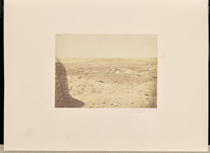 View of the English Trenches with the Malakoff in the distance