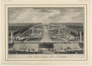 View of the Fountains at Brunoy