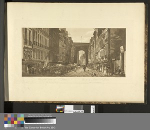 View of the Gate of St. Denis taken from the Suburbs