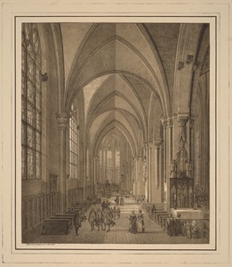 View of the Interior of the Church of St Sebald in Nuremberg