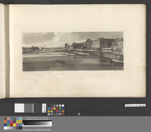 View of the Louvre and Bridge of the Tuilleries taken from Pont Neuf