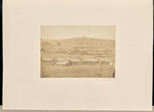 View of the Malakoff battery taken from the Mamelon Vert