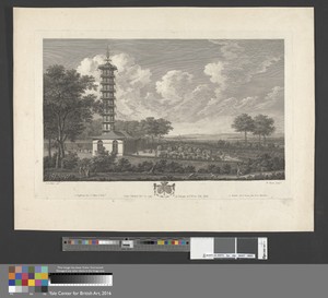 View of the Orangery and Pagoda in the Garden of Scoonenberg