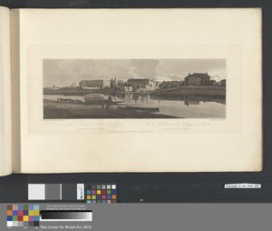 View of the Palace and Village of Choisi on the Banks of the Seine