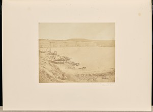 View of the Russian hospitals from Fort Paul