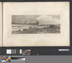 View of the Tuilleries and Bridge taken from the Quay D'Orsai