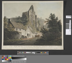 View of the West End of Tintern Abbey