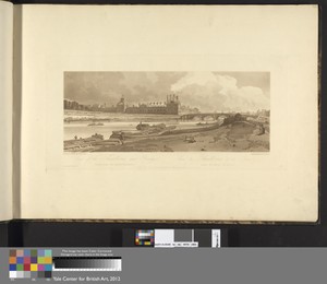 View of Thuilleries and Bridge taken from the Quay d'Orsai