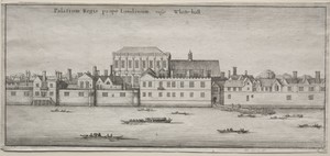 Views of London:  Whitehall from the River