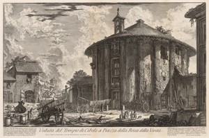 Views of Rome:  Temple of Cybele